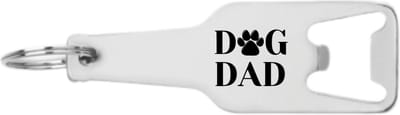 Akyol - honden vader flesopener - Honden - familie mensen die een hond hebben - cadeau - 105 x 25mm