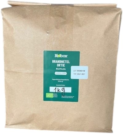 Bio Brandnetel blad gesneden 1kg