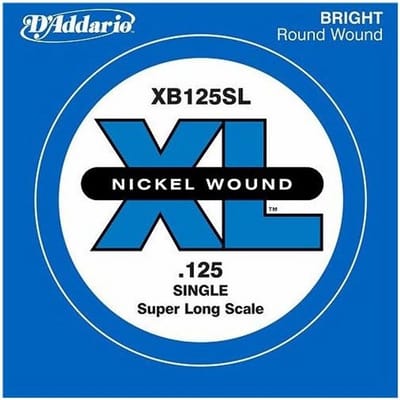 Bass Gitaarsnaar - Enkele Snaar - Muziek Maken - Hexagonale Kern - .125 Gauge - Nikkel
