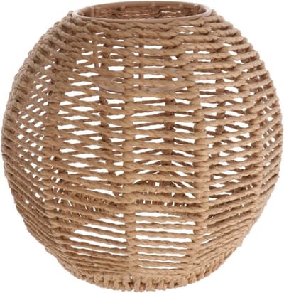 Boho decoratie vintage Rotan lampenkap - Bohemian reservelamp voor tafellamp, vloerlamp, hanglamp, wandlamp, plafondlamp zeegras lampenkap