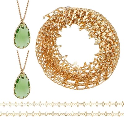 Galerij Draad - Sieraden Draad - Sieraden Maken - 18K Verguld - 3 meter - Goud