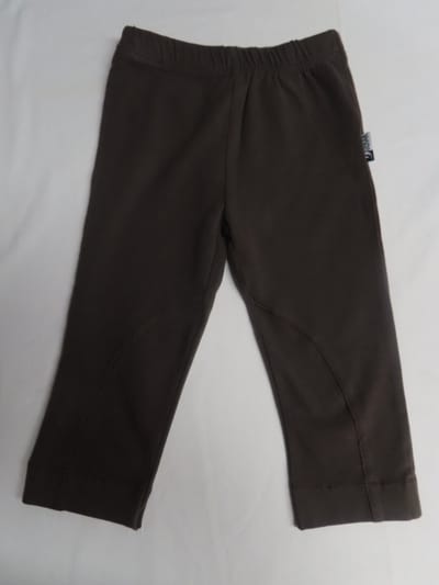 Legging - Meisje - Bruin - Effen - lengte 3/4 - 2 jaar 92