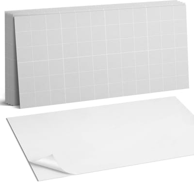 Coloray Plaktegels - Uniform tegelpatroon Wandtegel Zelfklevend - 60 cm x 30 cm - Grijs Plaktegels - 6 stuks - Rechthoek PVC Tegels - Plaktegels Keuken - Zelfklevende Vloertegels Badkamer - Vinyl Tegels Zelfklevend - Zelfklevende Wandtegels