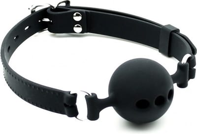 Bondage Play - mondknevel met siliconen ball gag