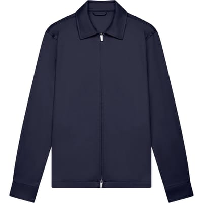 Valenza Supima Overshirt Overshirts Donkerblauw 1132