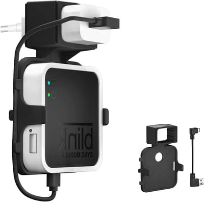 Module Houder - Sync Module Mount - Camera Beveiliging - Eenvoudige Wandmontage - 10.6 x 7.5 x 2.9 cm - Zwart