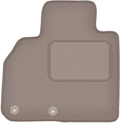 Beige bestuurdersmat voor: Renault Espace Initiale (2015-)