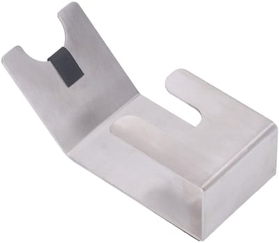 Koffiefilterhouder, Roestvrijstalen Koffiefiltersteun Onderkant Antislip Koffiefilterhouder Enkele Dubbele Uitloop Koffiefilterhouder