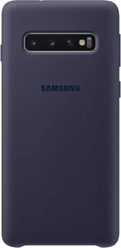Samsung - Silicone Cover - Galaxy S10 Plus - Navy