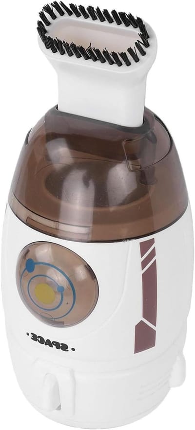 Mini stofzuiger - Desktop reiniger - Bureau schoonmaken - 600 Pa zuigkracht - 55 ml capaciteit - Grijs