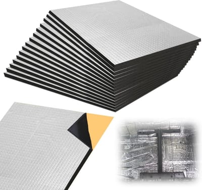 Isolatiemat voor auto - 15 stuks geluidsisolatie en warmte-isolatie 250 x 180 x 5 mm