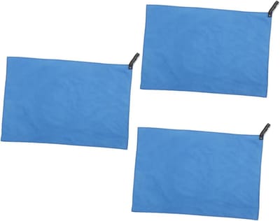 Sport Handdoeken - Microvezel Wasdoeken - Intensief Trainen - Sneldrogend Ademend - 60x40cm - Blauw