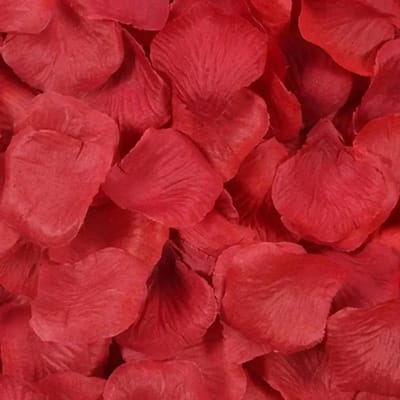100-2000 Stuks Kunstmatige Nep Roosblaadjes Kleurrijke Rode Witte Gouden Rozen Bloemblaadjes Bloemen voor Romantische Bruiloft Feestbedankjes Decoratie 1000pcs