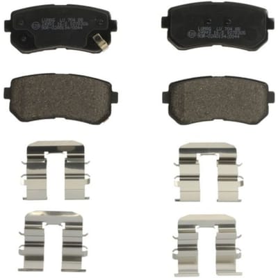 Remblokset BRECK 24949 00 704 00, achter