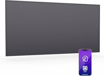 Infrarood Verwarming Wandmodel 770W met Wifi App Bediening | Stille en Energiezuinige Tuinverwarming