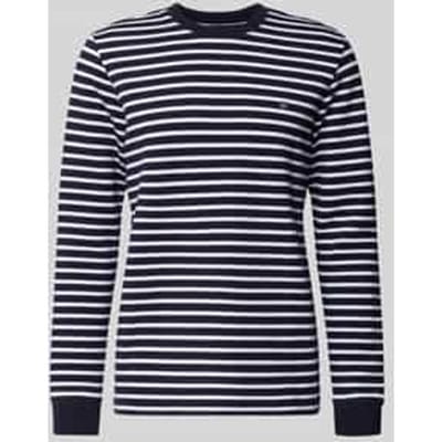 regular fit shirt met lange mouwen van katoenmix