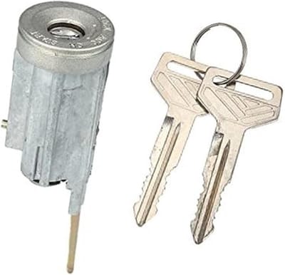 Contactslot Cilinder - Autosleutel Set - Motor Starten - Geïntegreerde Vergrendeling - 2 Sleutels - One Color