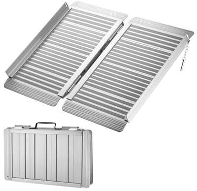 Opvouwbare Oprijplaat van Aluminium 62 cm - Maximaal 270 kg Laadvermogen