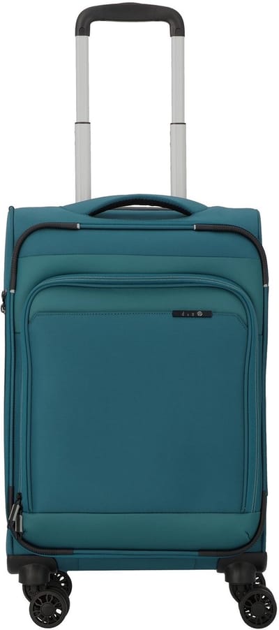 d & n Travel Line 9504 4 wielen Cabinewagen S 55 cm - Zachte bagage - TSA slot - petrol