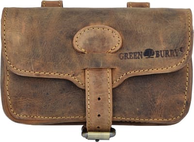 GREENBURRY gordeltas Vintage Military Belt Bag Brown bruine