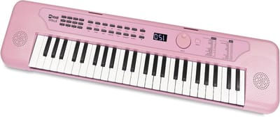 RockJam 49 toetsen USB piano baby roze