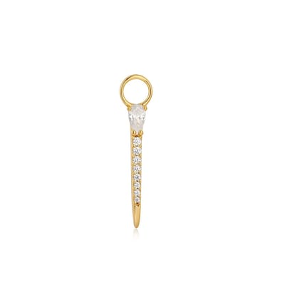 Ania Haie AH EC048-13G Pop Charms Dames Hanger - Fantasie - Sieraad - Zilver - Goudkleurig - 925 Zilver - 2 mm breed - 18 mm lang