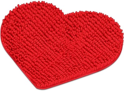 Hartvormige Badkamer Mat - Douchemat, Deurmat en Decoratieve Mat voor Badkamer en Slaapkamer (50 x 60 cm) - Antislip, Waterabsorberend en Comfortabel