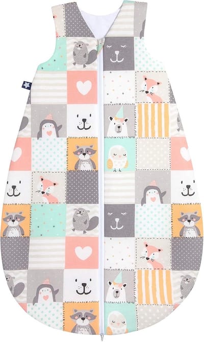Baby Zomerslaapzak 100% Katoen 70 cm - Ideaal voor Warme Nachten - Oeko-Tex Gecertificeerd
