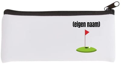 Akyol - golf hole vlag met eigen naam Etui - Golf - golfers - leuk cadeau voor iemand die houd van golfen - cadeau - kado - 20 bij 9 cm