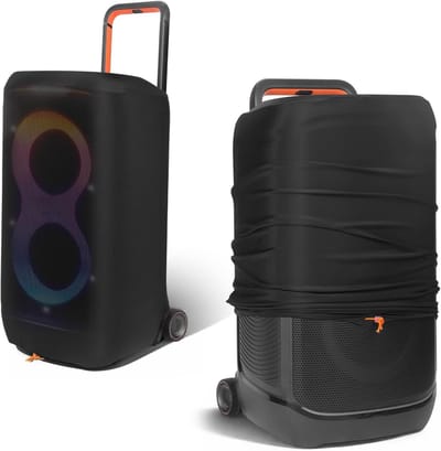 Zachte Beschermhoes voor Partybox 520, Schokbestendige Speaker Cover voor Buiten, Reizen en Thuisopslag - Ideaal voor Draagbare Luidsprekers