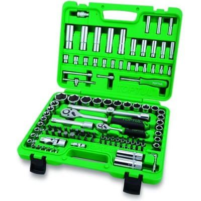 Gereedschapskist TOPTUL 1/4 inch 1/2 inch 108 teilig