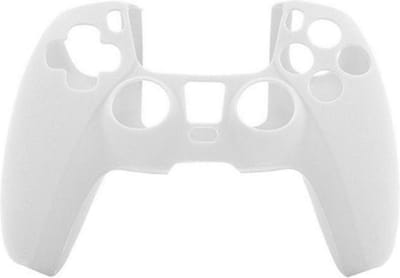 CHPN - Controller hoesje - Geschikt voor PS5 - Wit - Skin voor Playstation 5 controller - Beschermhoes - Siliconen - Accessoires voor Playstation 5 - Universeel