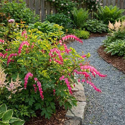 Bloomique - Set van 3 - Dicentra Spectabilis - Tranend Hartje - Rijkbloeiend - Winterhard - Vaste plant - 10-20 cm hoog - Pot 9 cm
