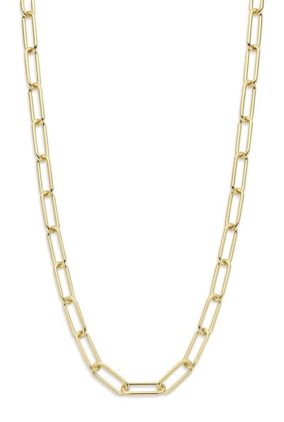 Mori Gold Filté 6,0mm breed collier, Closed-for-Ever, lange Ronde buis, goud gevuld 1/20