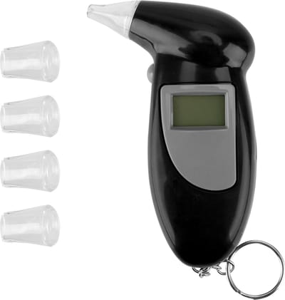 Actie4you® - Sleutelhanger - Alcohol tester – Blaastest - Digitaal
