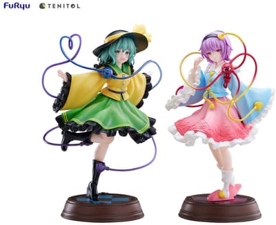 Touhou Project Tenitol PVC Statue Koishi Komeiji & Satori Komeiji 22 cm