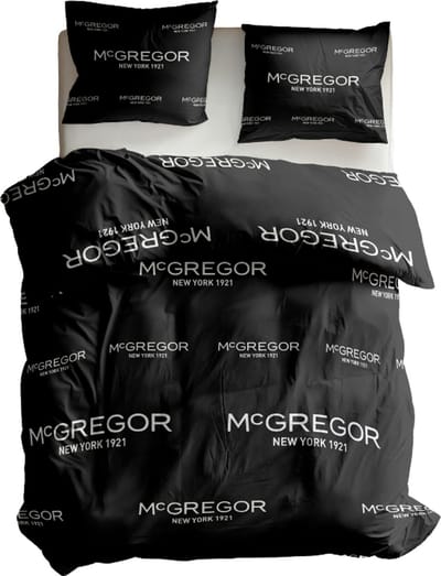 Dekbedovertrek McGregor - Antraciet kingsize 240x220