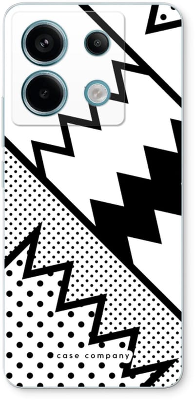 Case Company® - Hoesje geschikt voor Xiaomi Poco X6 hoesje - Pop Art #5 - Soft Cover Telefoonhoesje - Bescherming aan alle Kanten en Schermrand