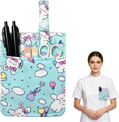 Dailygoods- Medicijntas Compact - Verpleegstertas - Organizer - Multifunctioneel - Lichtgewicht - Waterdicht Oxford-stof - Verpleegkundetas