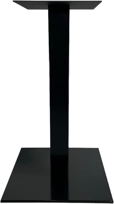 Tafelonderstel - Buispoot bijzettafel - Meubels maken - Gemaakt in Italië - 72 x 42 x 42 cm - Zwart