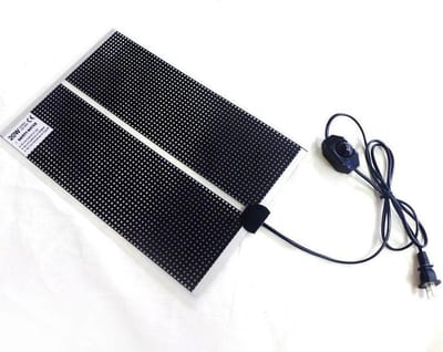 Warmtemat QH 14x15cm met dimmer en Aan/Uit schakelaar