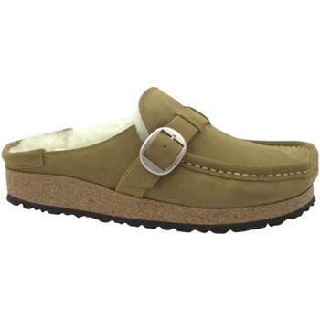 Damesklompen van suède leer Birkenstock Buckley