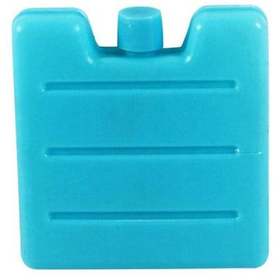 Blocs de congélation, Packs de glace, Remplacement de glace, Bac à glaçons, Seau à glace, Blocs de congélation, Sac glacière Pack Congélateur Boîte Voyage Pique-nique, Réutilisable Cyan - 1pc