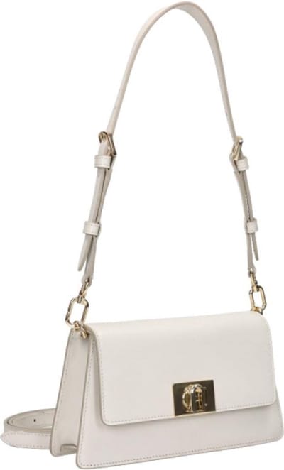 Furla Kleine Crossbodytas / Schoudertas Dames - Leer - Furla Zoe - Wit
