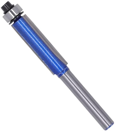 Professionele Flush Trim Frees voor Houtbewerking - Robuuste en Stabiele Kantafwerking met 6mm Shank voor Nauwkeurige Hoekfrezen en Precisie Bewerking
