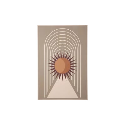 Present Time Wanddecoratie Arco Sol - Multicolor - 3x40x60cm - Modern