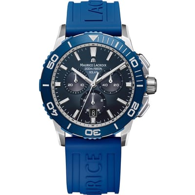Maurice Lacroix Pontos PT1038-SSL40-430-4 Pontos S Solar Chronograph Horloge