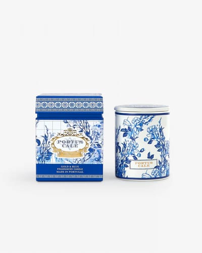 Geurkaars - Castelbel - Portus Cale Gold&Blue - Portugees - luxe cadeauverpakking