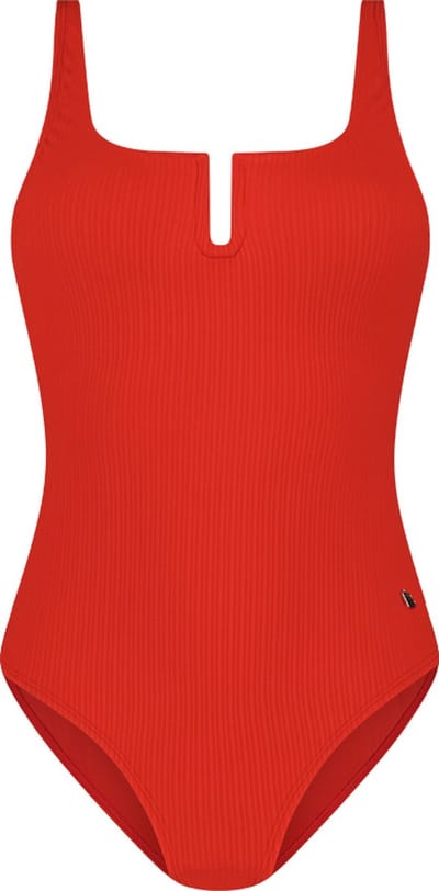Beachlife Fiery Red square badpak
