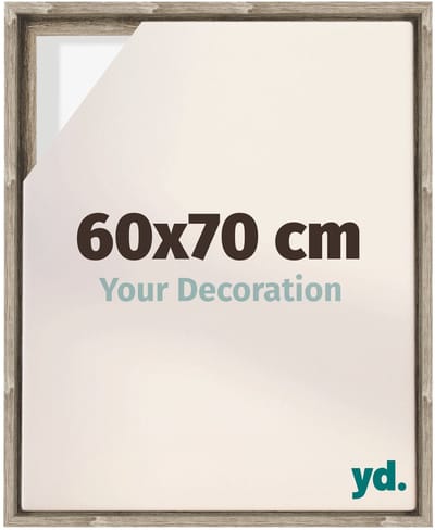 Your Decoration - Baklijst 60x70 cm - Sonoma Eiken - Baklijst voor Canvas - MDF - Lyon